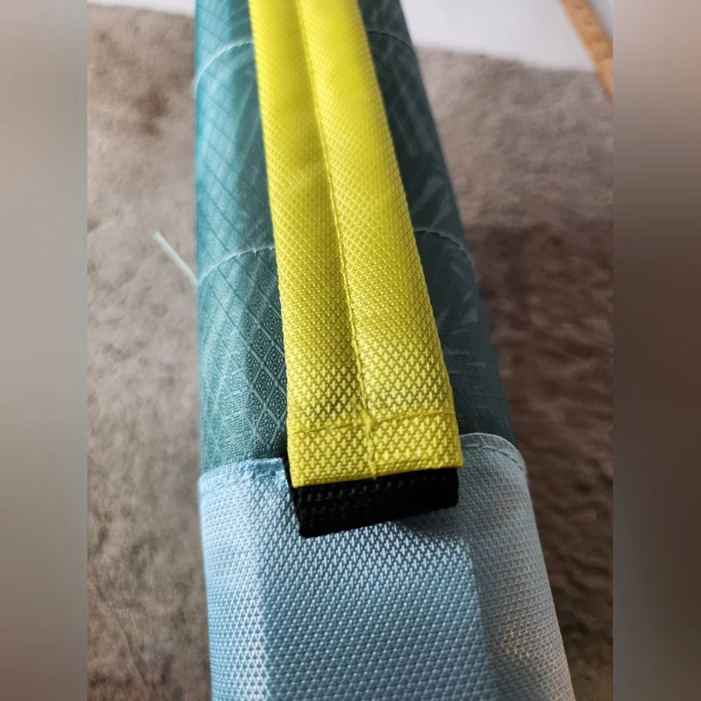 Five Star Multi Pocket 2” Zipper Binder Yellow & Green 530 Sheet Capacity